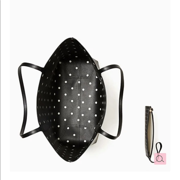 Disney Kate spade New York Minnie Mouse tote bag & large continental wallet - Picture 5 of 13